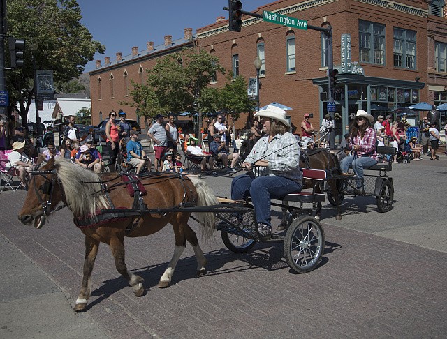 Golden Colorado 2016 Buffalo Bill Days Parade Little Horse Western Carriages