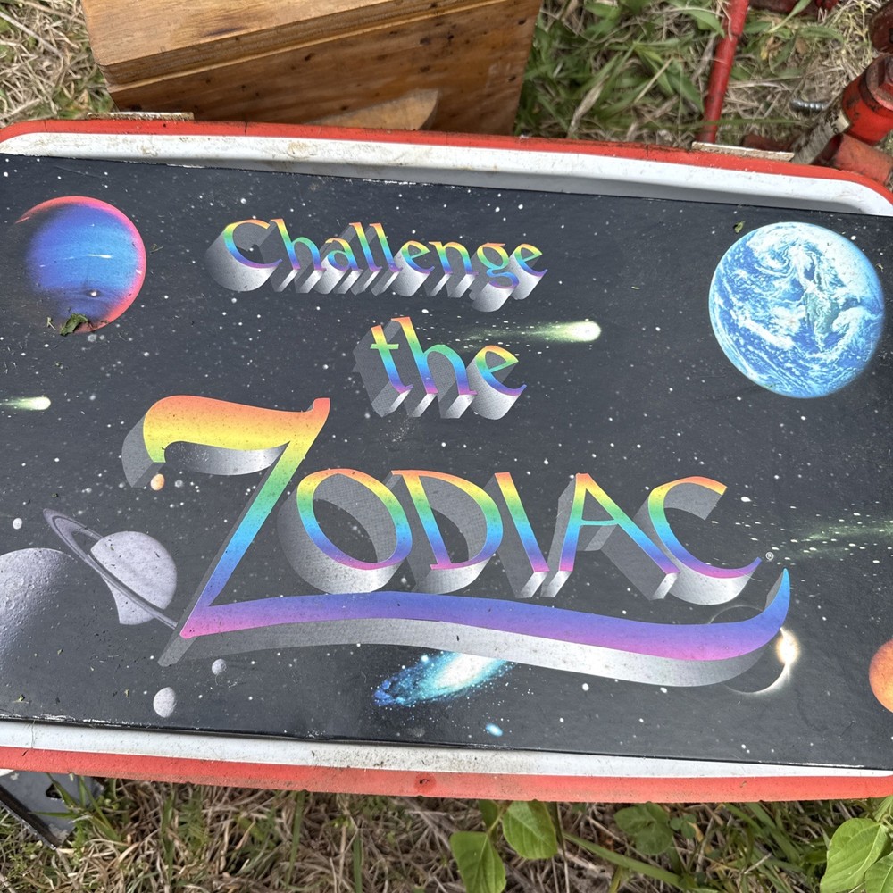 Challenge The Zodiac Board Game Sealed Vintage Astrology Game Box Wear