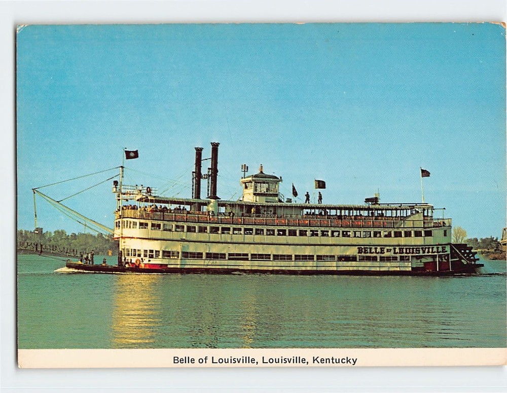 Postcard Belle of Louisville Kentucky USA