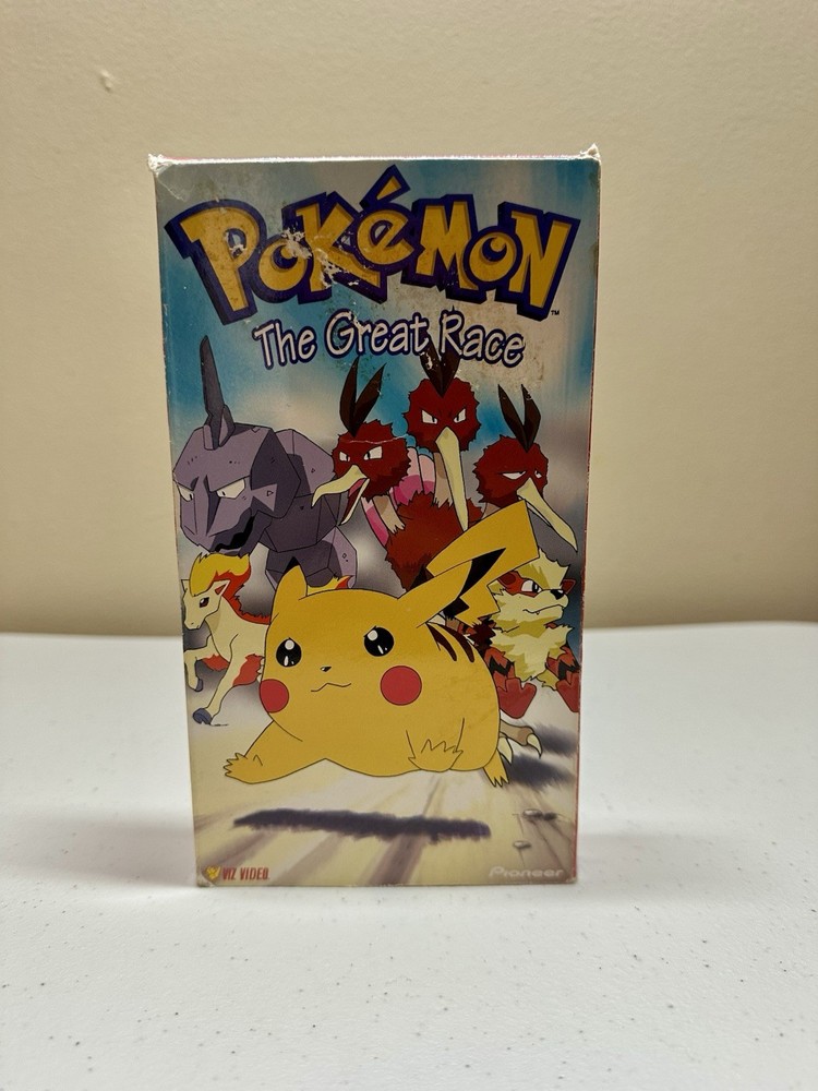 Pokemon Vol. 11: The Great Race VHS Pioneer Viz Video Ponyta to the Rescue!