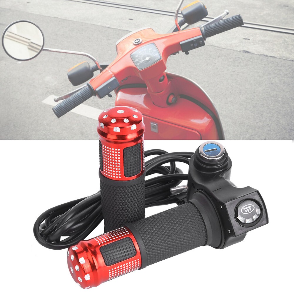 Universal LED Voltage Display Throttle for 12‑99V Ebikes Sc GD