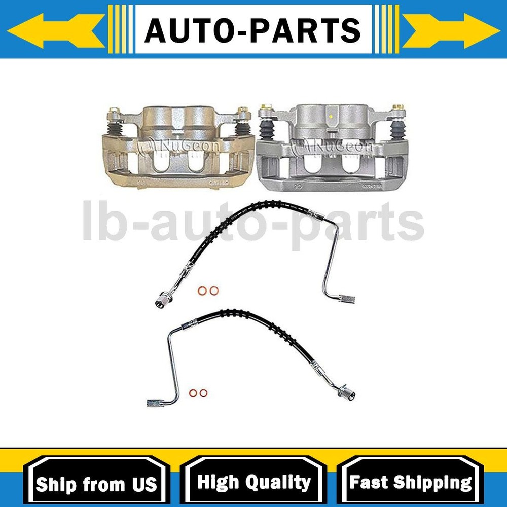 Front Brake Line Front Caliper Fits Ford Taurus 3.5L_