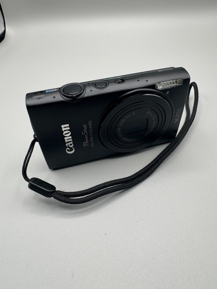 Canon PowerShot ELPH 110 HS 16.1MP Digital Camera - Black