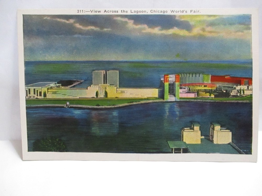 1933 Chicago Worlds Fair #311 Postcard 