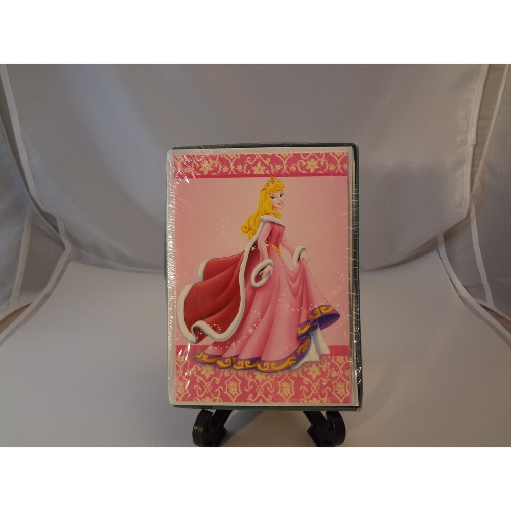 Disney Princess Aurora Christmas Holiday Cards 10ct NEW SEALED Sleeping Beauty