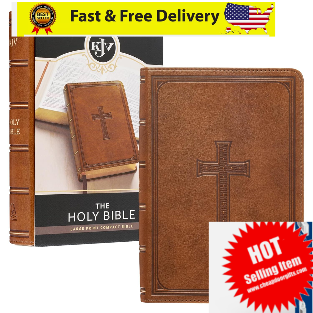 Giant Print KJV Bible with Tabs Easy to Read Large Text