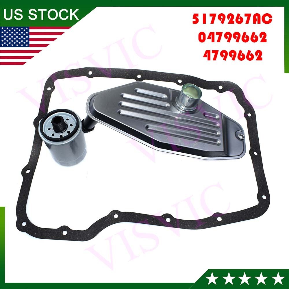 For Dodge Ram 1500 4.7L 5.7L Transmission Fluid Change Filter Service Gasket Kit
