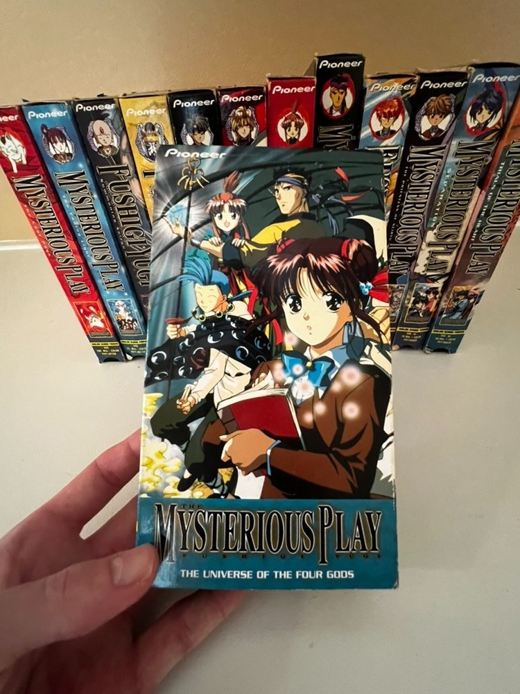 Fushigi Yuugi Mysterious Play VHS Complete Series 1-52 13 Tape Lot Anime Set