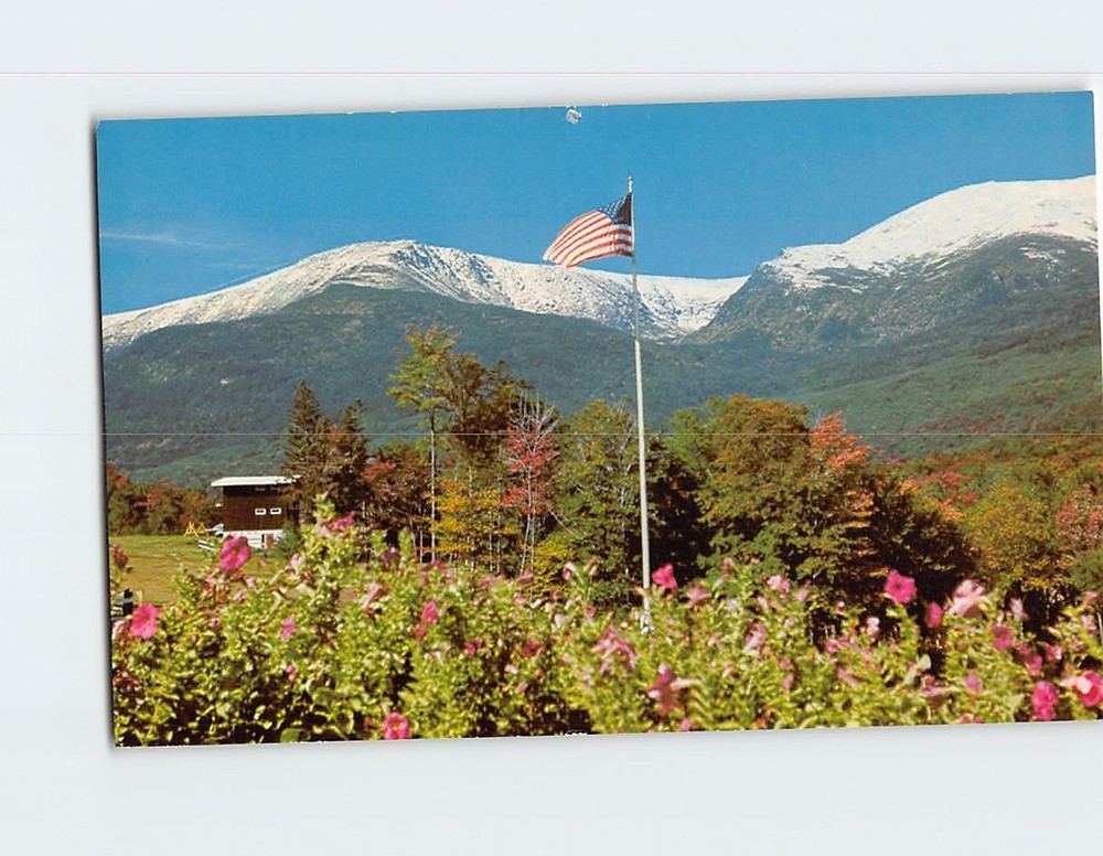 Postcard Wildcat Mt. Gondola Tramway Scenic Route 16 Pinkham Notch Jackson USA