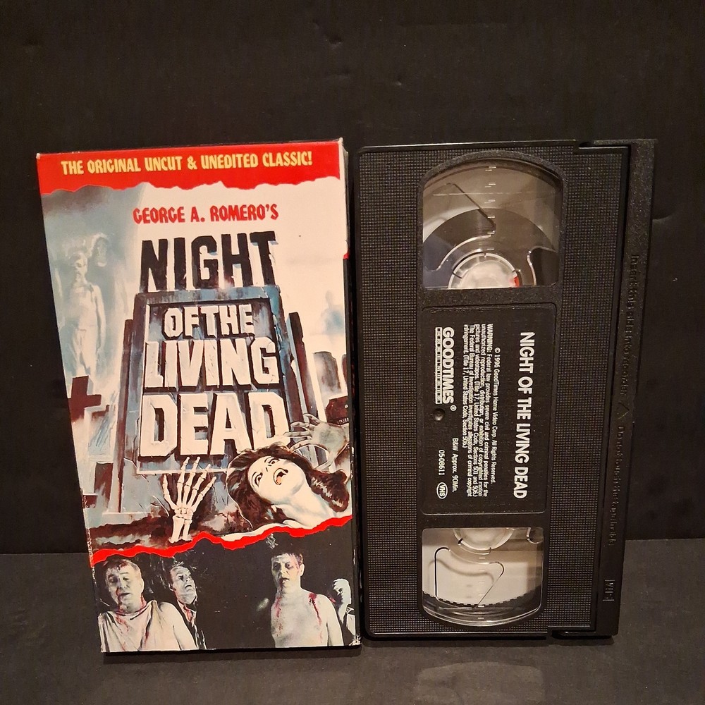 Night of the Living Dead by George A. Romero  (VHS, 1990) (27)