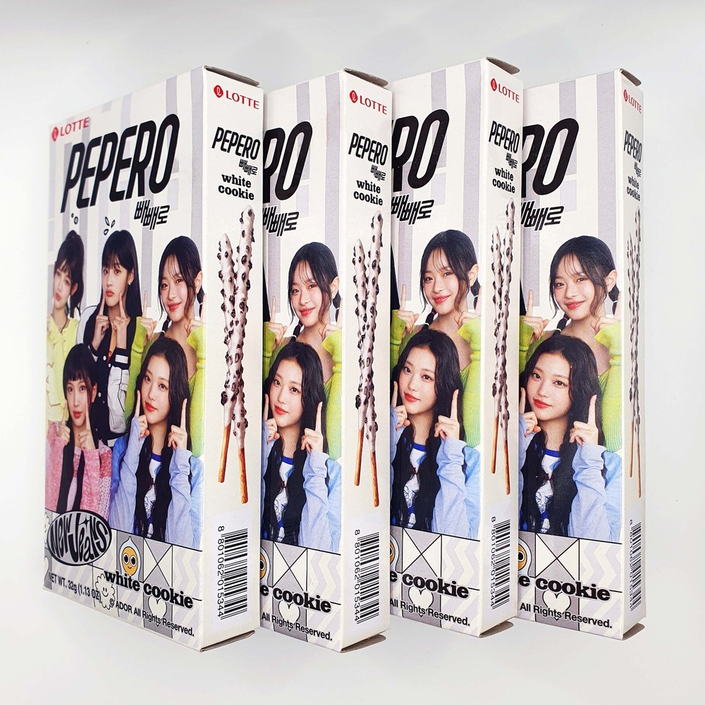 LOTTE Pepero X NEWJEANS - White Cookie [LIMITED EDITION] (K-POP Series)