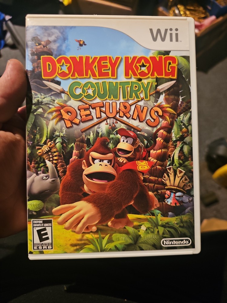 Donkey Kong Country Returns Nintendo Wii Complete W/ Manual CIB