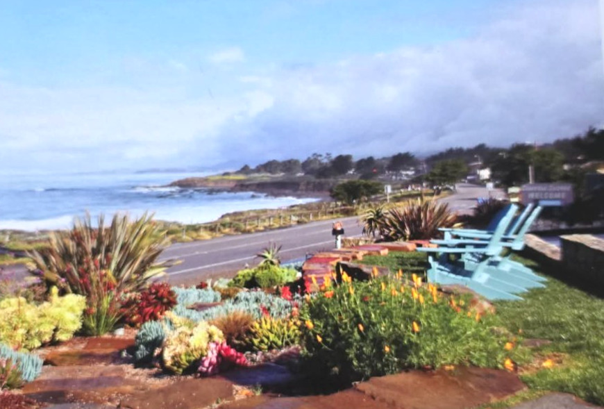 1960s Cambria Shores Inn Postcard Cambria Ca Next Day Shipping