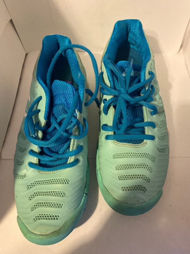 Asics Gel Resolution 7 Tennis Athletic Womens Size 8 US Training Shoes E751Y A1