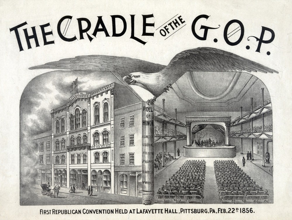 9616.Decoration Poster.Room Wall art.Home decor.Cradle of GOP.Republican politic