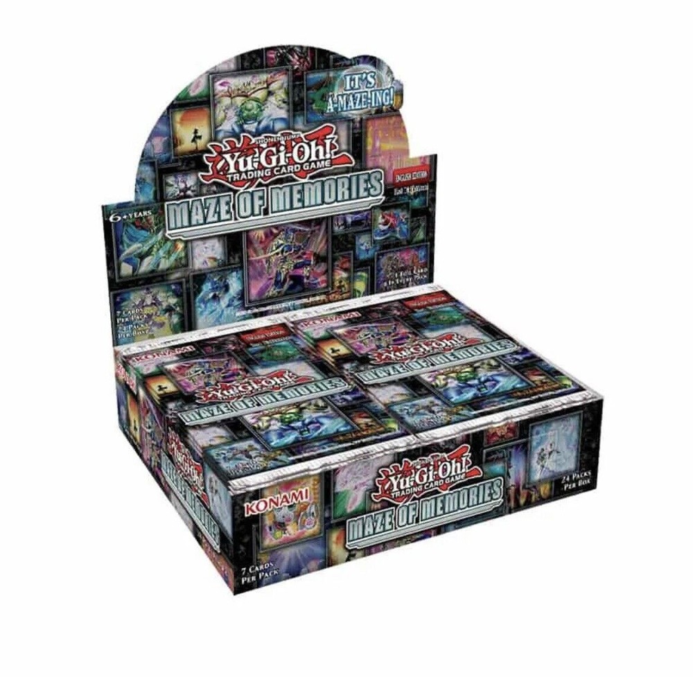 Yu-Gi-Oh TCG Maze of Memories Booster Box - 24 Packs Konami
