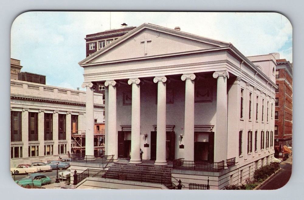 Savannah GA-Georgia Christ Church Vintage Postcard
