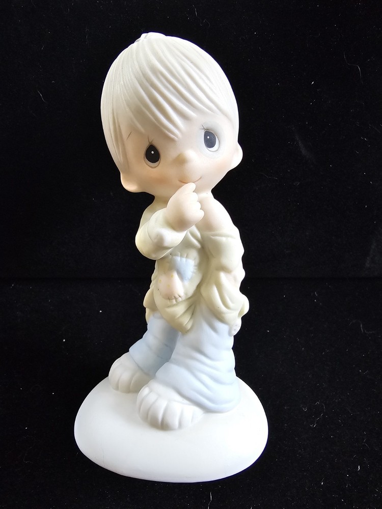 Precious Moments Smile God Loves You Boy Figurine by Enesco Jonathan David
