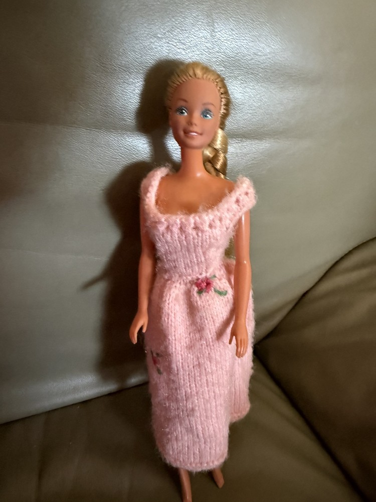 Tropical Barbie 1980s Extra Long Hair In A Pony Tale Braid