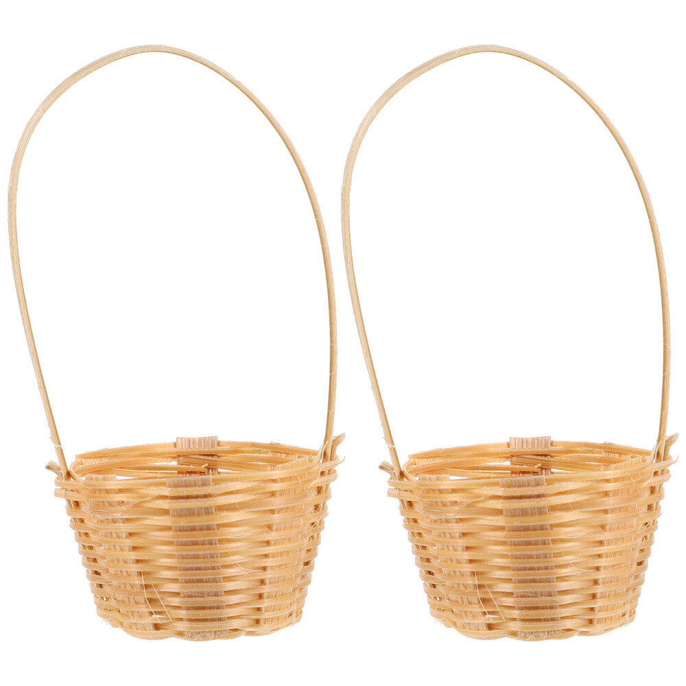 2pcs Miniature Dollhouse Accessories for Detailed Home Decor Supplies