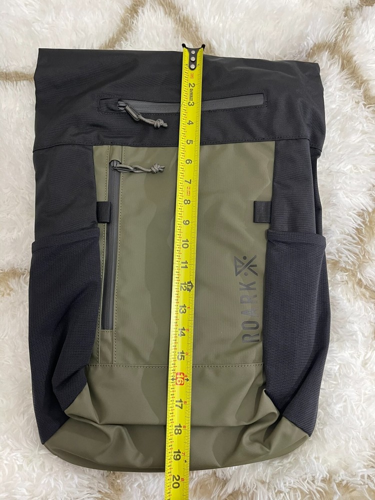 *NWT* Roark Passenger 27L Outdoor Camping Traveing Backpack Black/military