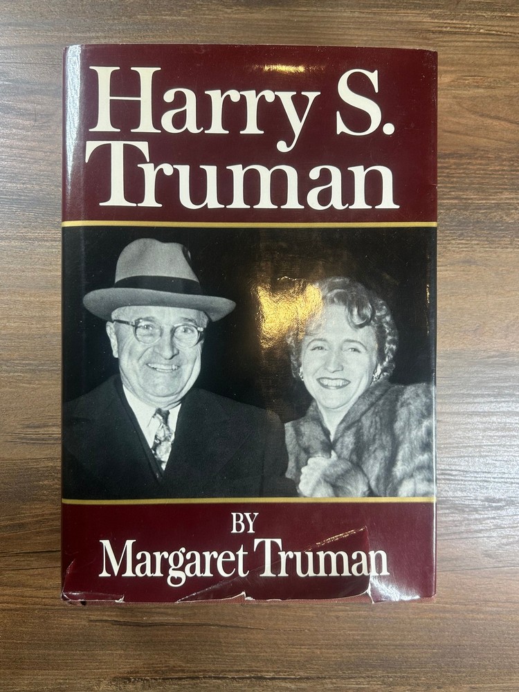 Truman HARRY S. TRUMAN 1st Edition 1973 Margaret Truman Biography DJ