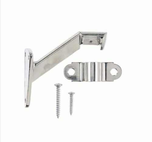 Ace 5288121 3-1/8x3-1/2 Satin Chrome Handrail Bracket Free Shipping-image