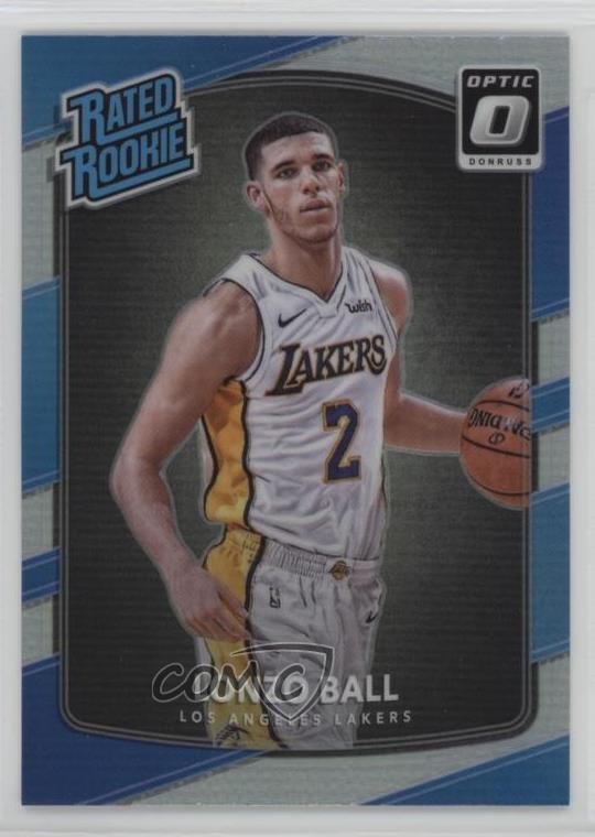 2017-18 Panini Donruss Optic Rated Holo Prizm Lonzo Ball #199 Rookie RC 1d59Fulfilled by COMC - World’s largest consignment service