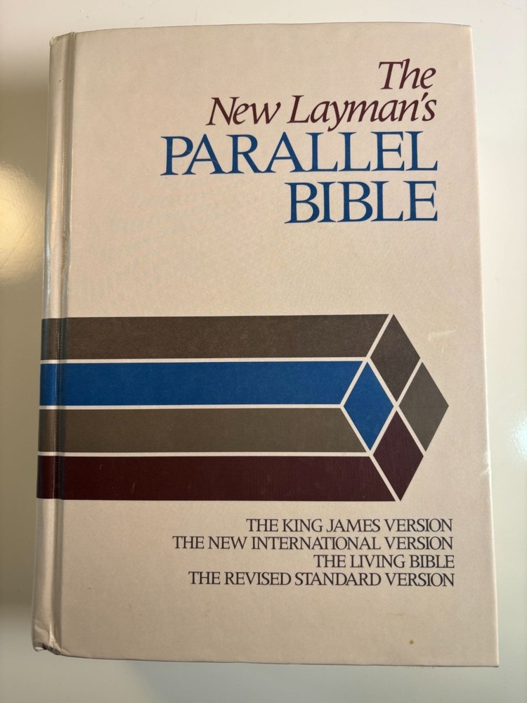 The New Laymans Parallel Bible Hardcover 1981 Zondervan