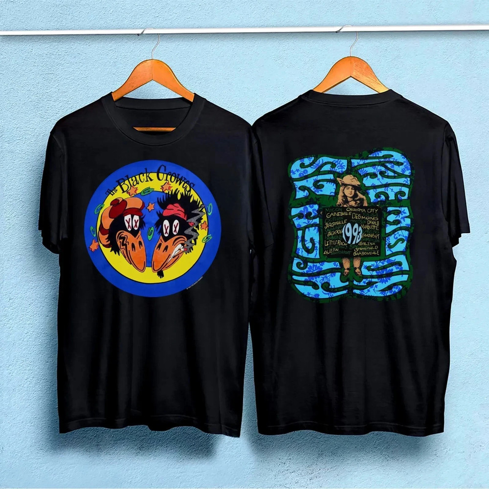 1993 Black Crowes As High As The Moon Tour T-Shirt