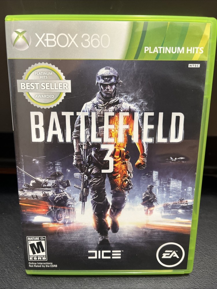 Battlefield 3 (Microsoft Xbox 360, 2011)