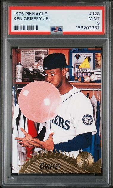 1995 Pinnacle - Ken Griffey Jr #128 PSA 9