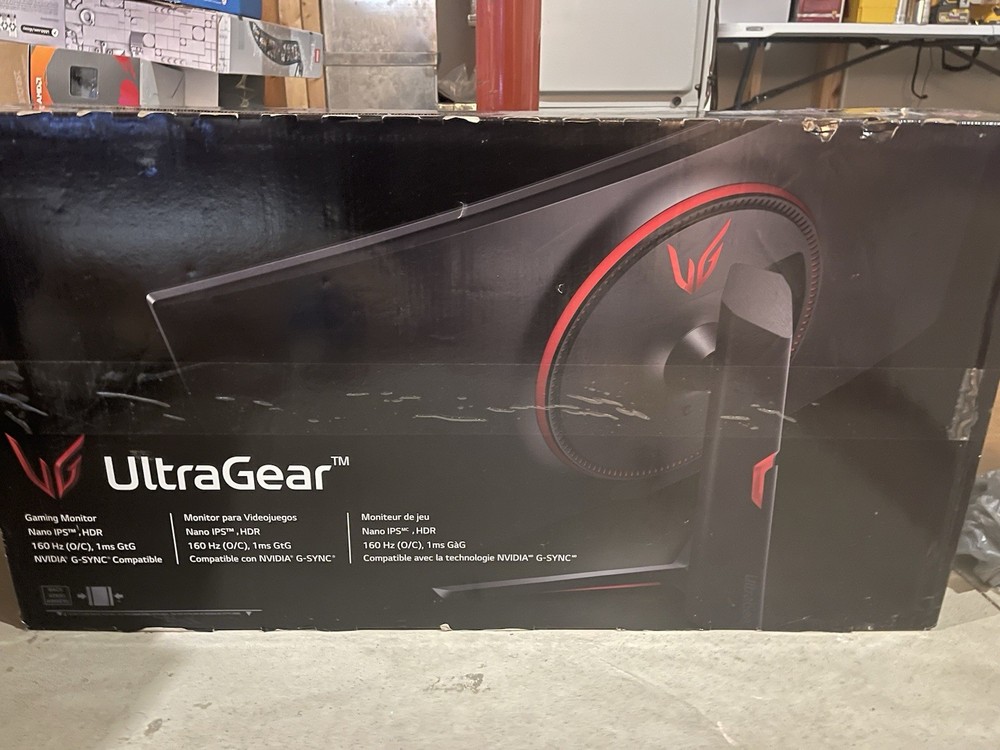 LG 34 Inch UltraGear Curved WQHD 1440P Nano IPS 1ms 144HZ - 34GP83A-B