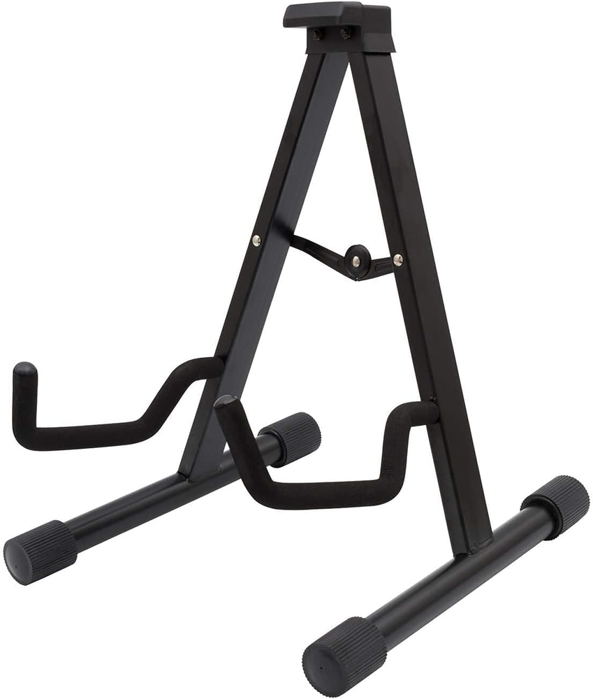 EASTROCK Guitar Stand Floor Professional Portable Black Tripod Adjustable A for