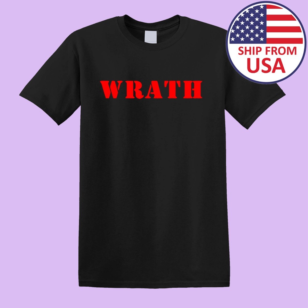 Wrath Natural Selection Men's Black Size S-5XL