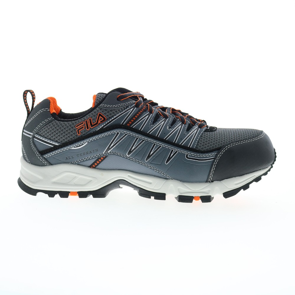 Fila Memory AT Peak Composite Toe 1LW00119-054 Mens Gray Athletic Work Shoes 10