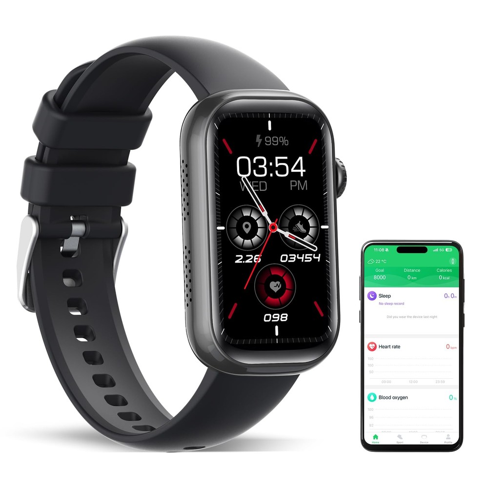 Fitness Tracker Smart Watch with 24/7 Heart Rate Blood Oxygen Sleep Monitor