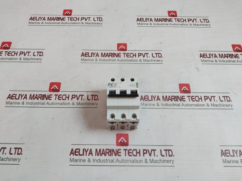 Klockner Moeller FAZN C10-3 Miniature Circuit Breaker 5KA-277/480VAC 1298D0900