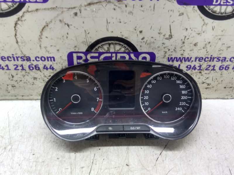 A2C53332250 meter dashboard for Volkswagen Polo (6R1) Sport 2009 14245