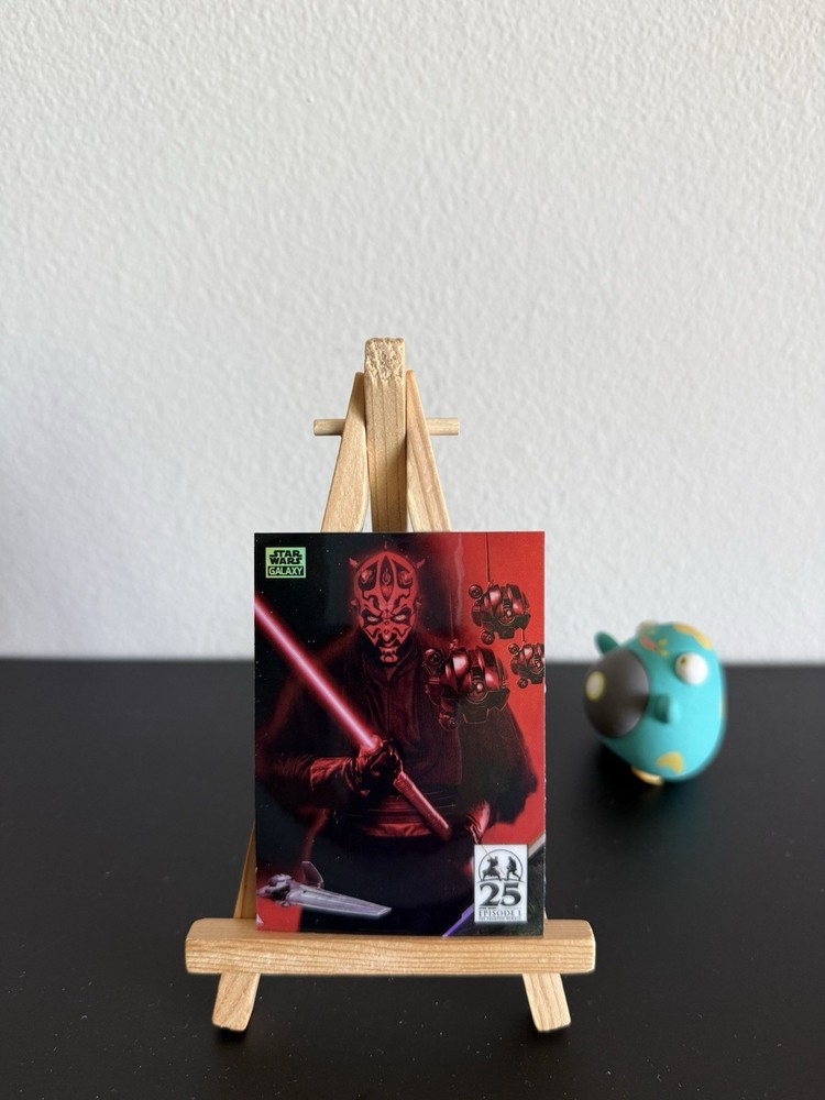 2024 Topps Chrome Star Wars Galaxy Art Of Maul #AM-4 Darth Maul's Assets