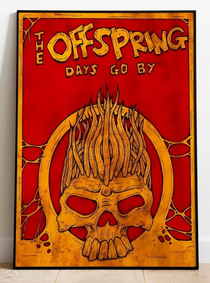 The Offspring Album Cover Poster 24x36 Music Wall Art Unframed