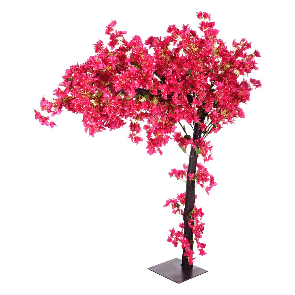 6.5FT Artificial Pink Bougainvillea Tree Home Decor UV Indoor/Outdoor.