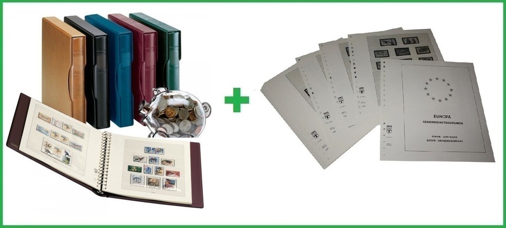 Lindner 290A-81-1124V Album Europe Special Areas Europe CEPT 1981 - 1984