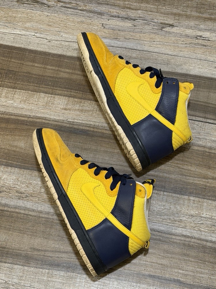 Nike Dunk High Golden State Warriors 2008 Men’s Size 8.5 No Box Used