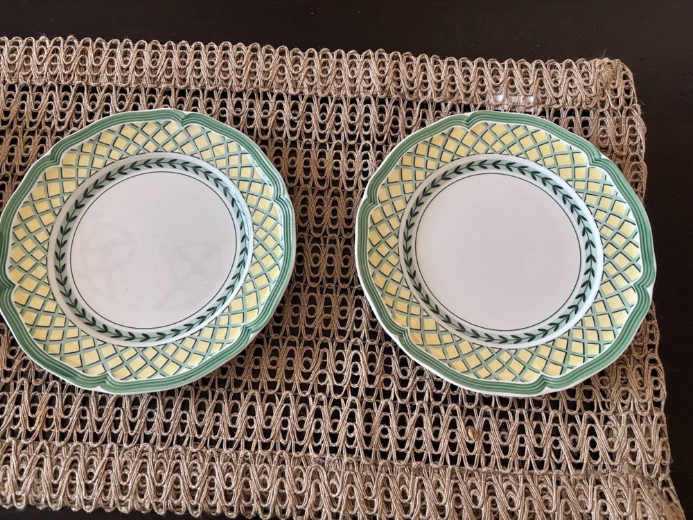 Villeroy & Boch French Garden Orange Salad Plate - 8
