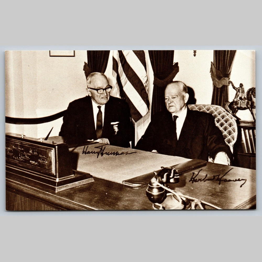 Postcard Herbert Hoover Presidential Library West Branch Iowa 1973