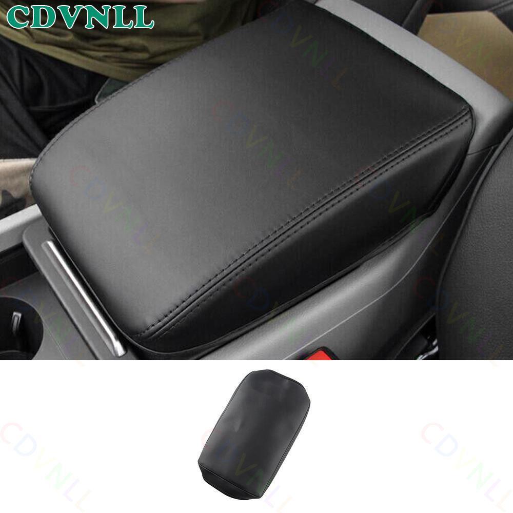 For Audi Q5 SQ5 2018-2024 Black Leather Middle Console Armrest Box Panel Cover