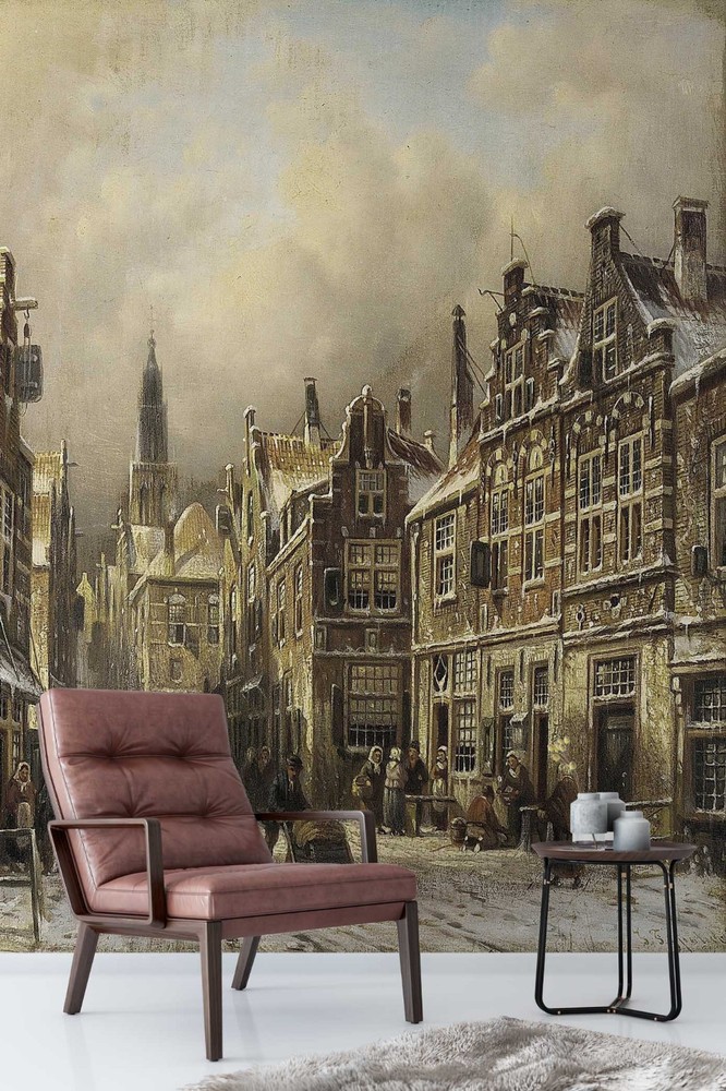 3D Landscape Oil Painting Wall Murals Wallpaper Murals Wall Sticker 13