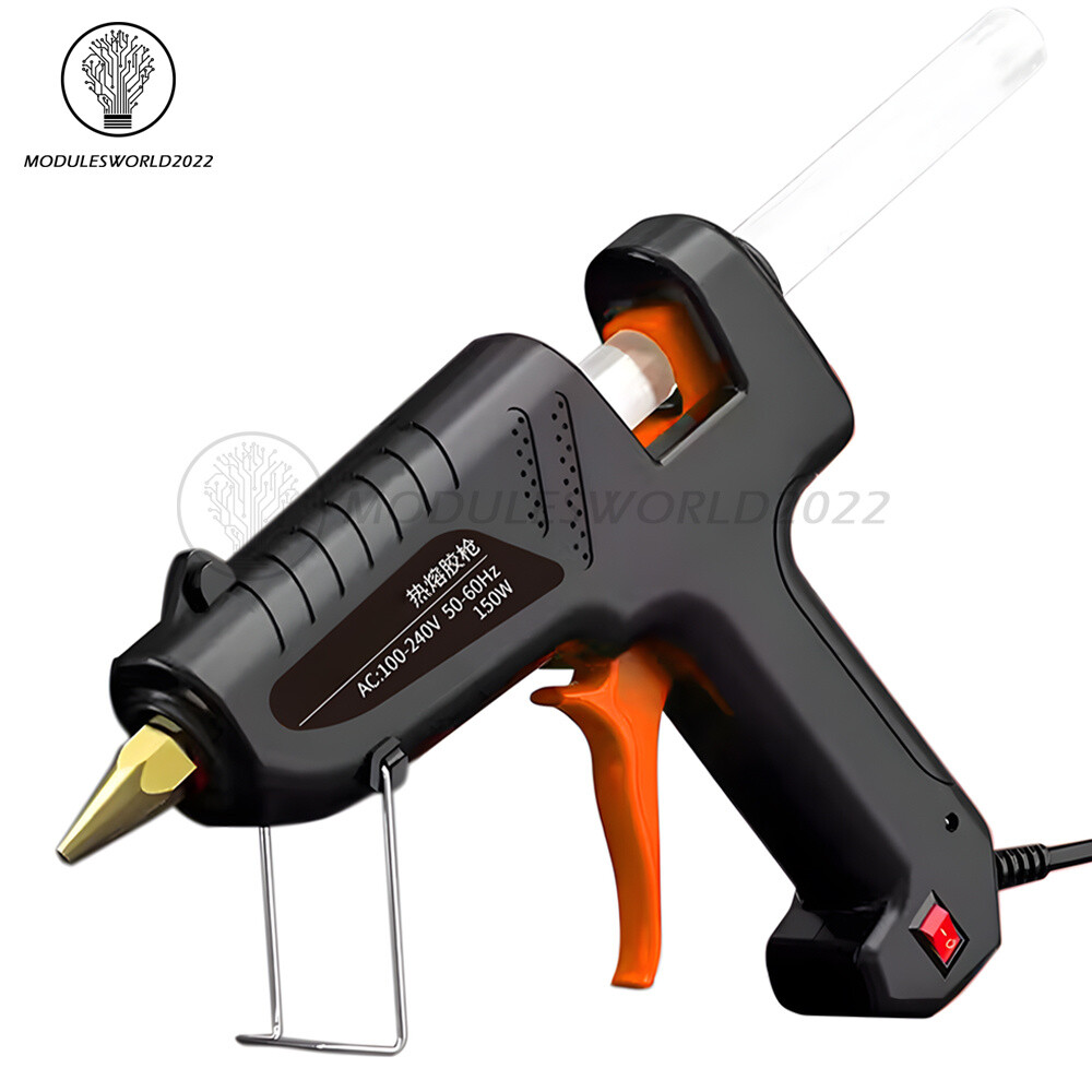 150W Hot Melt Glue Gun Wired Electric Heat Repair Tools Home DIY Jewelry US