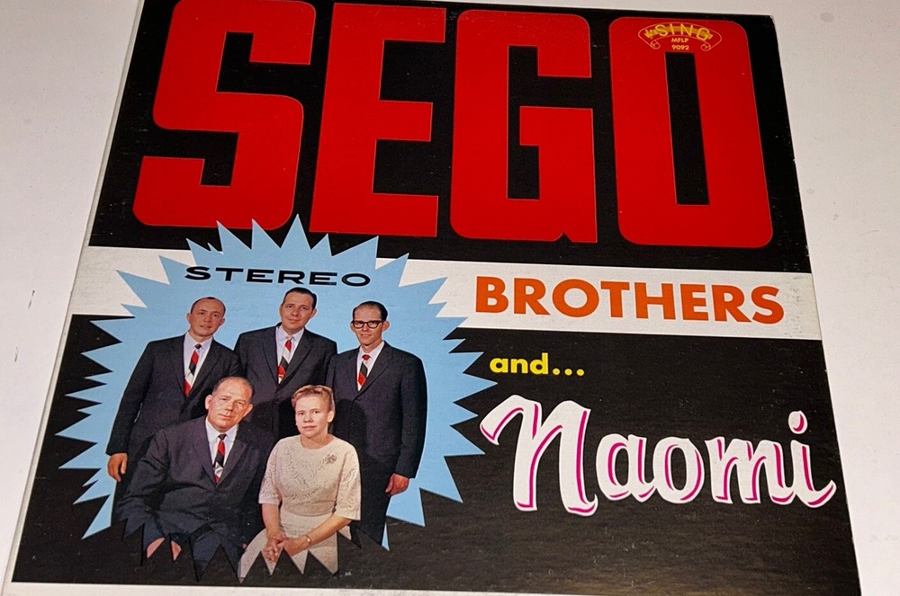 Sego Brothers And Naomi One Day Late Vinyl Southern Gospel LP 115